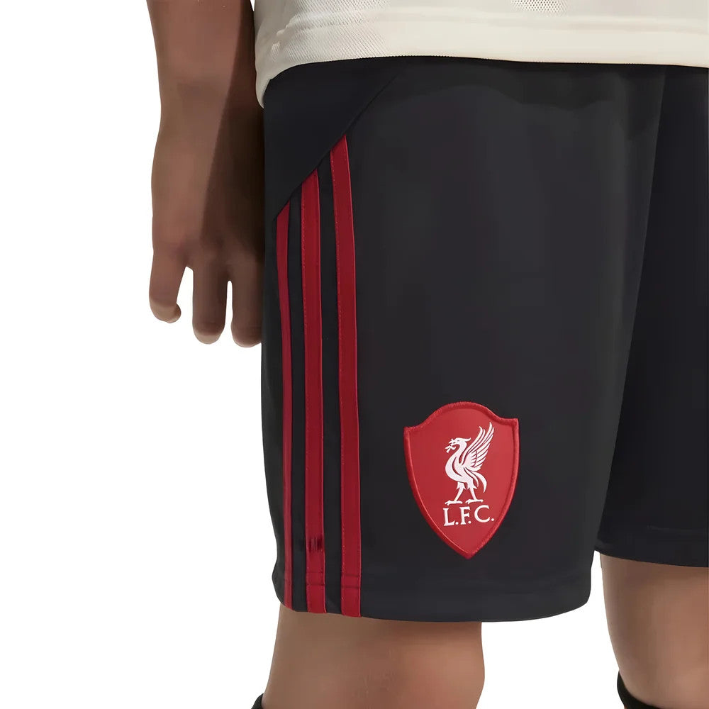 2025-2026 Liverpool Away Shorts (Black) - Kids_1