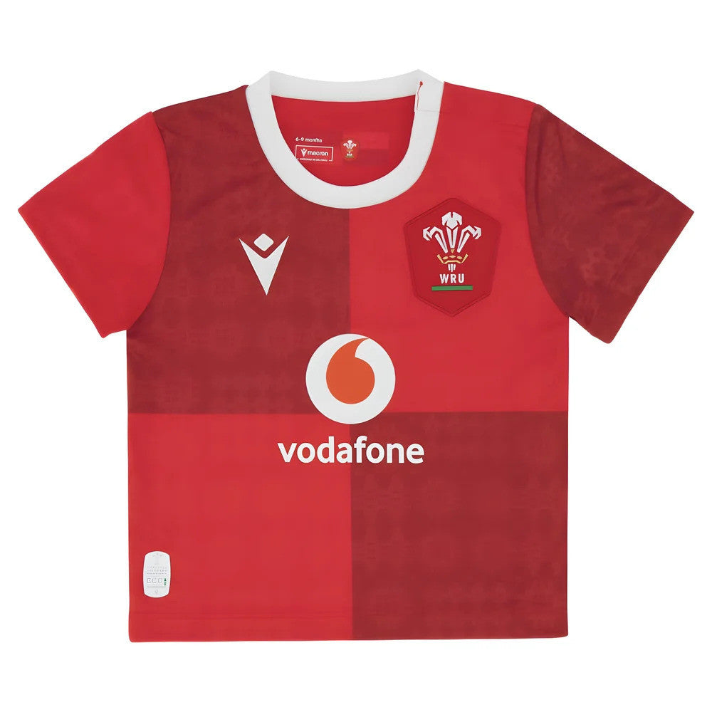 2025-2026 Wales WRU Home Baby Rugby Shirt_2