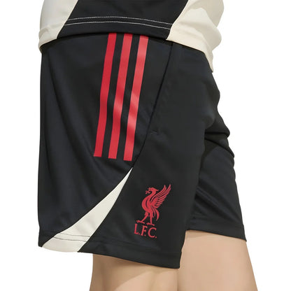 2025-2026 Liverpool Training Shorts (Black) - Kids_1
