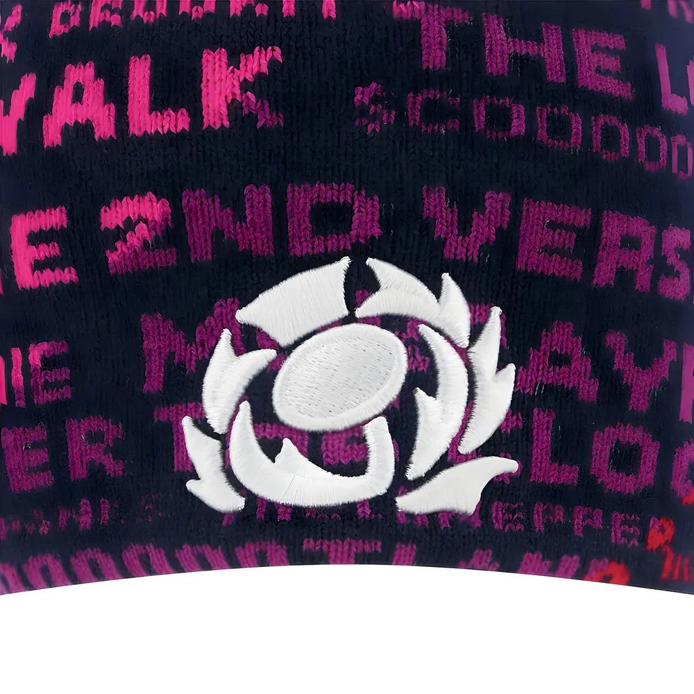 2025-2026 Scotland Rugby Skull Knit Beanie (Rainbow)_3