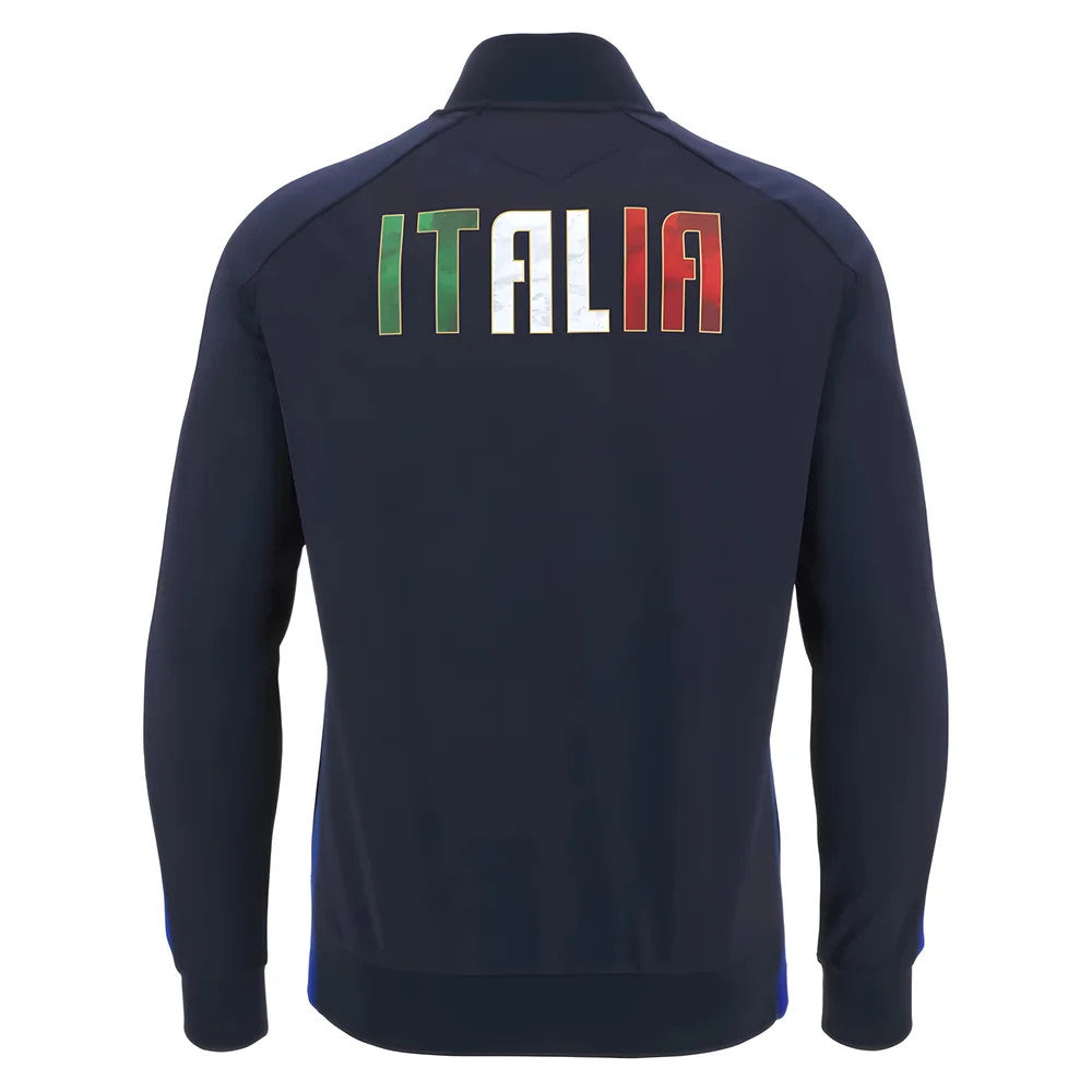 2025-2026 Italy Rugby Anthem Jacket (Navy)_3