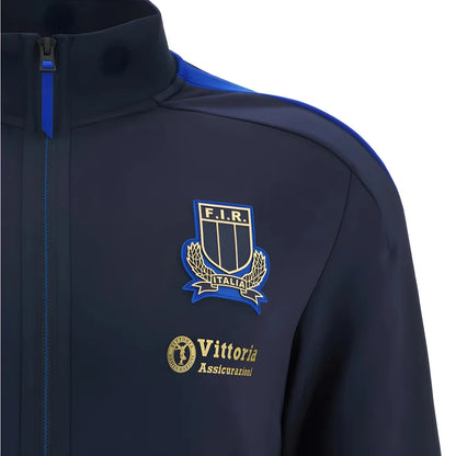 2025-2026 Italy Rugby Anthem Jacket (Navy)_3