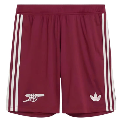 2025-2026 Arsenal Third Shorts (Burgundy)_3