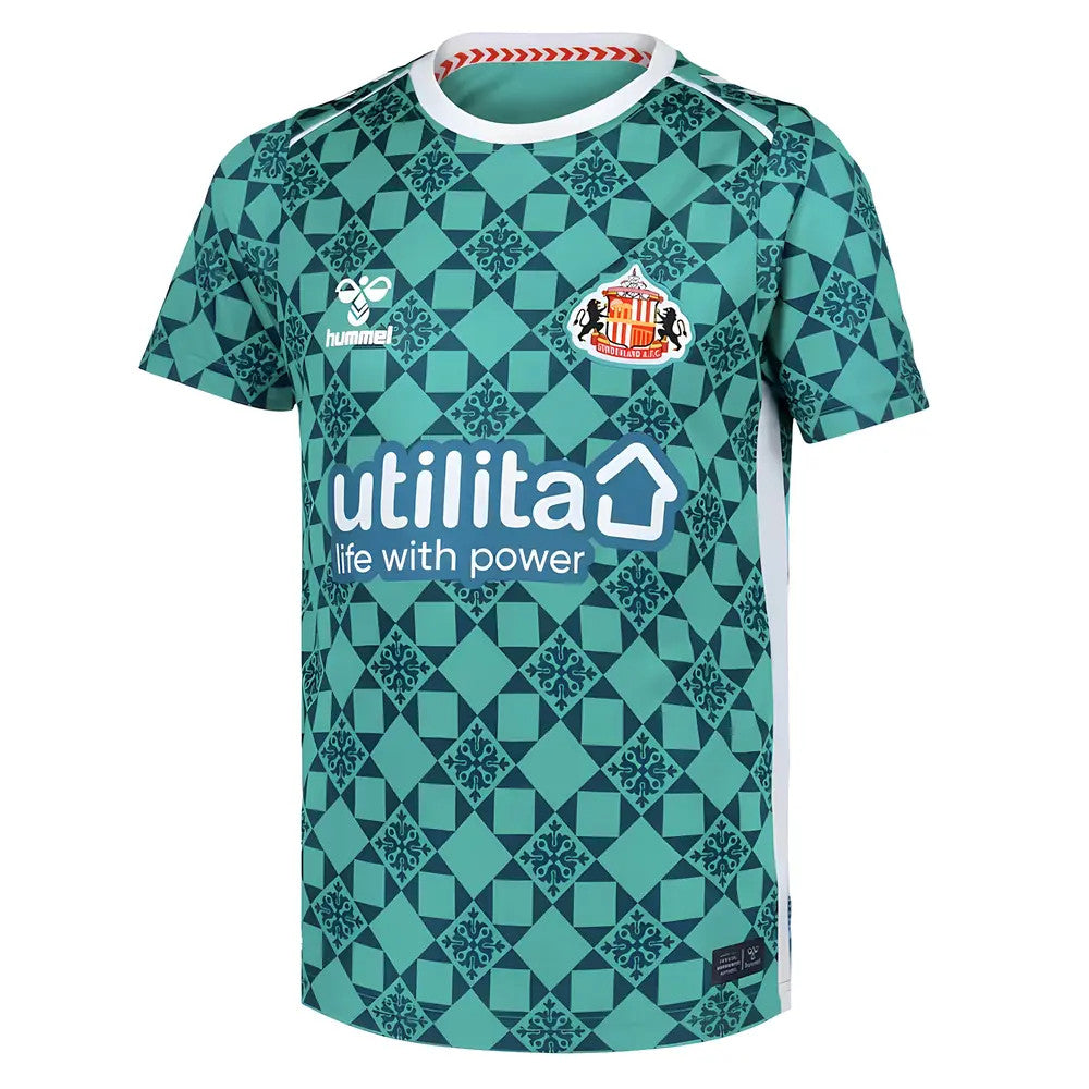 2025-2026 Sunderland Goalkeeper Shirt (Green) - Kids_1