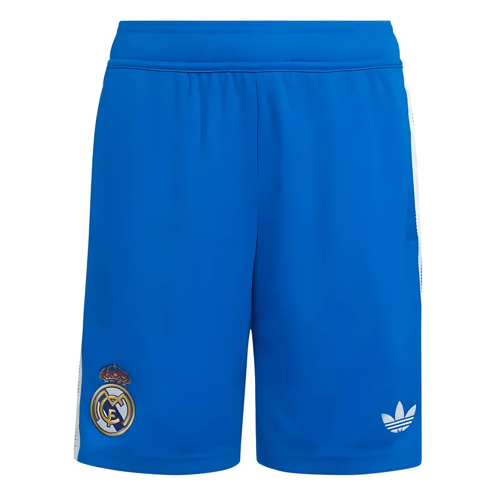 2025-2026 Real Madrid Third Shorts (Blue) - Kids_1