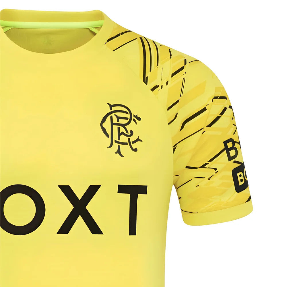 2025-2026 Rangers Home Goalkeeper Shirt (Yellow) - Kids_3