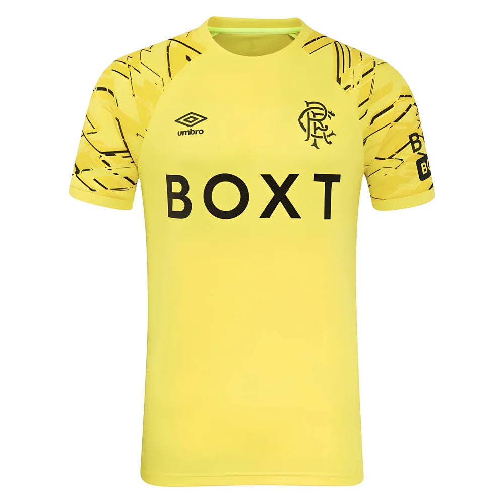 2025-2026 Rangers Home Goalkeeper Shirt (Yellow) - Kids_3