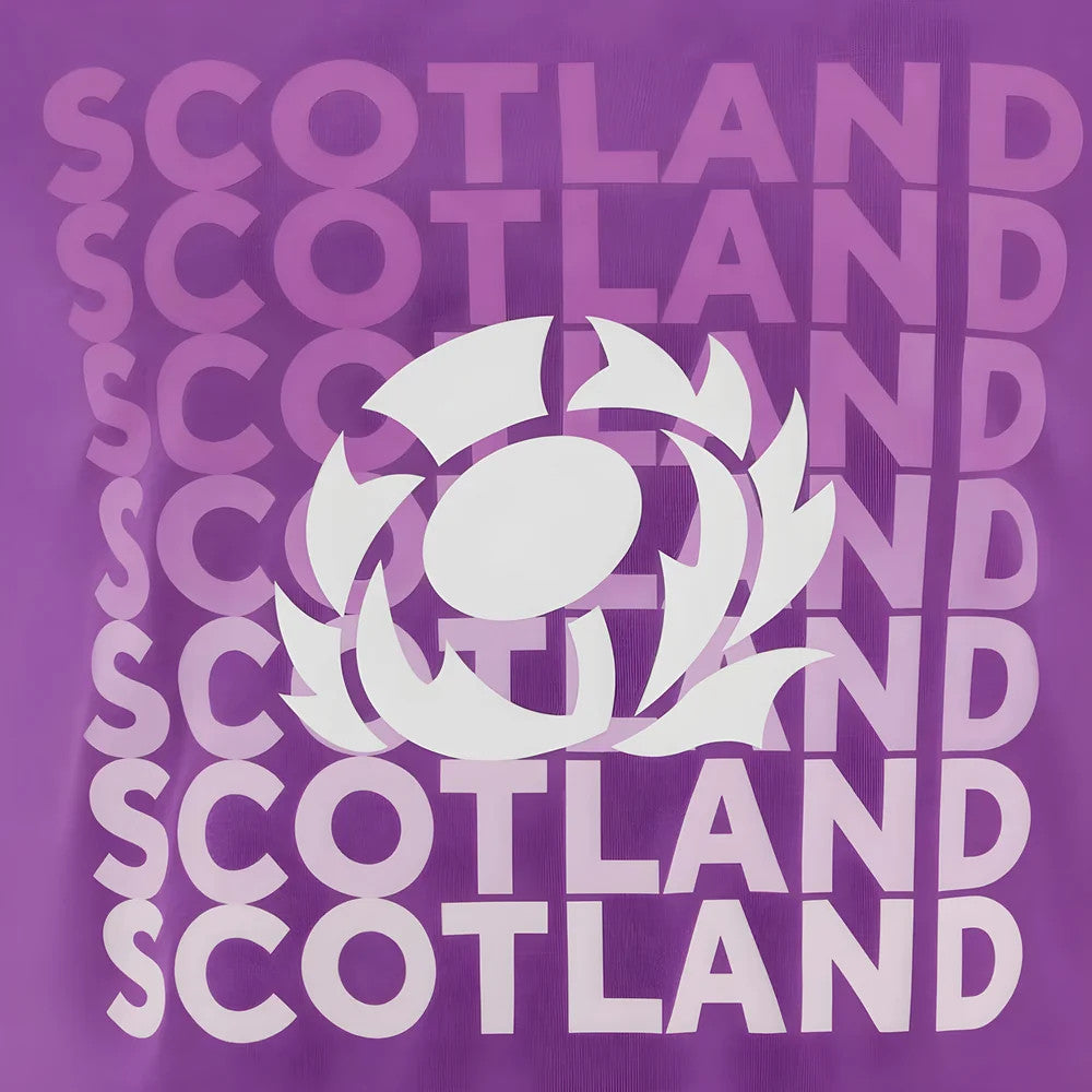 2025-2026 Scotland Leisure Rugby T-Shirt (Purple)_2