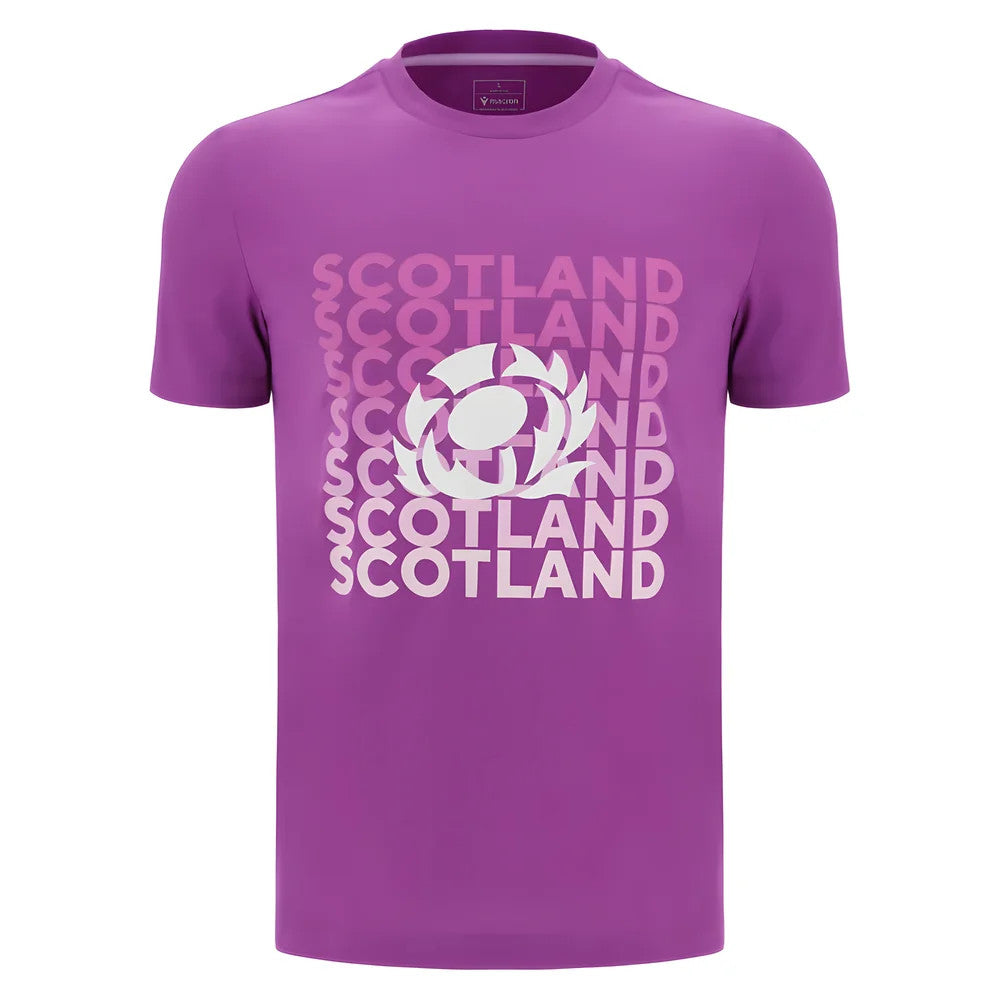 2025-2026 Scotland Leisure Rugby T-Shirt (Purple)_2