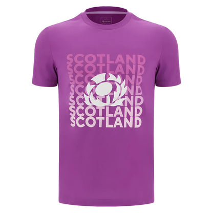 2025-2026 Scotland Leisure Rugby T-Shirt (Purple)_2