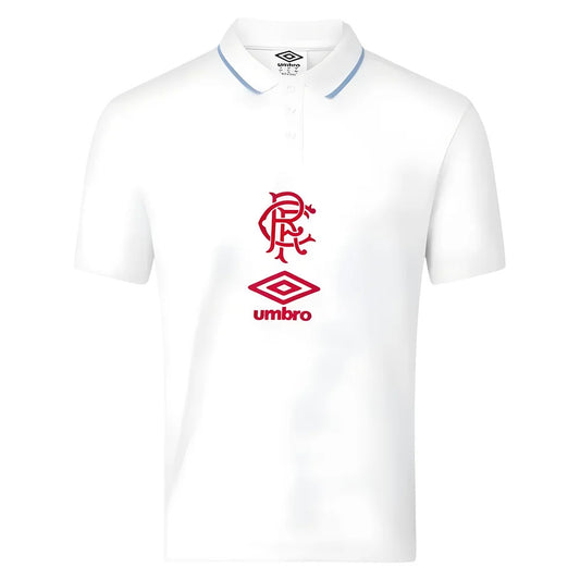 2025-2026 Rangers Travel Short Sleeve Polo Shirt (White)_1