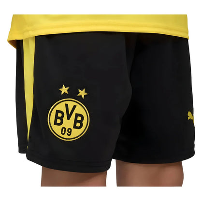 2025-2026 Borussia Dortmund Home Shorts (Black) - Kids_2