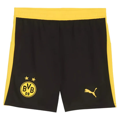 2025-2026 Borussia Dortmund Home Shorts (Black) - Kids_2
