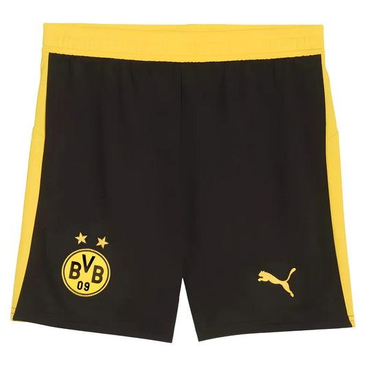 2025-2026 Borussia Dortmund Home Shorts (Black) - Kids_2
