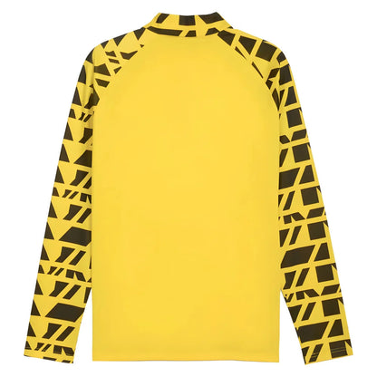 2025-2026 Borussia Dortmund Warm Up 1/4 Zip Top (Yellow)_2