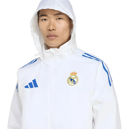 2025-2026 Real Madrid EU Allweather Jacket (White)_2