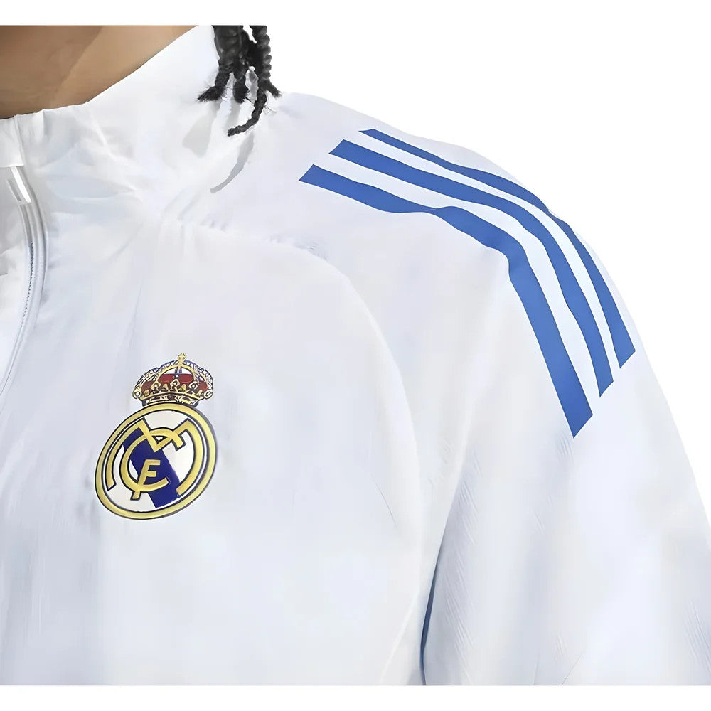 2025-2026 Real Madrid EU Presentation Jacket (White)_2