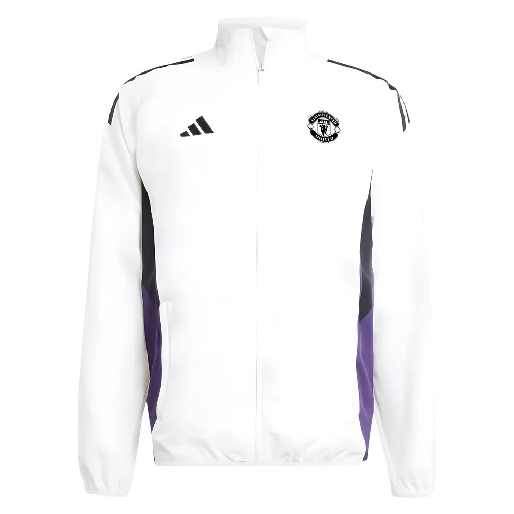 2025-2026 Man Utd Presentation Jacket (White)_2
