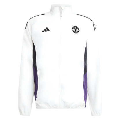 2025-2026 Man Utd Presentation Jacket (White)_2