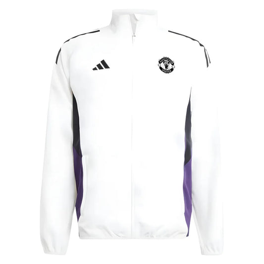 2025-2026 Man Utd Presentation Jacket (White)_2