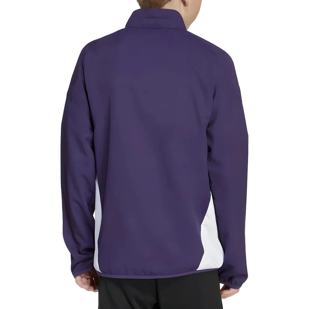 2025-2026 Man Utd Presentation Jacket (Aurora Plum) - Kids_2