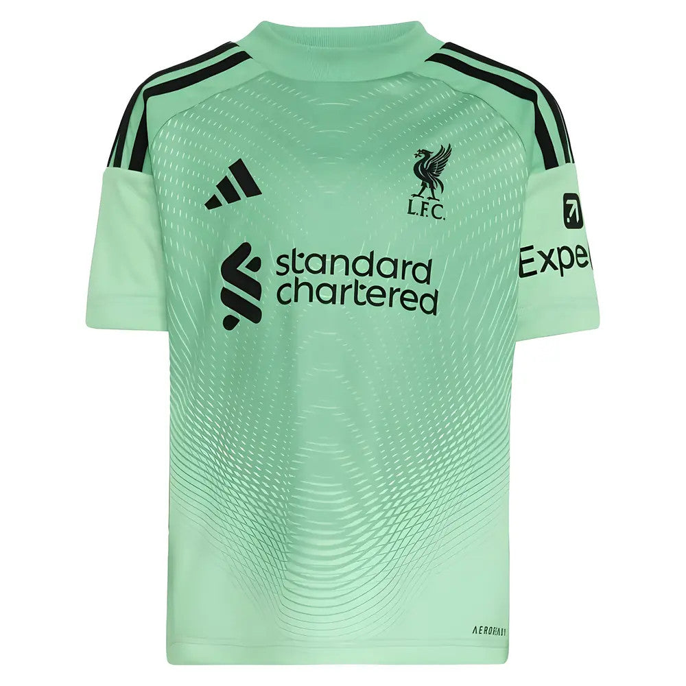 2025-2026 Liverpool Home Goalkeeper Mini Kit_3