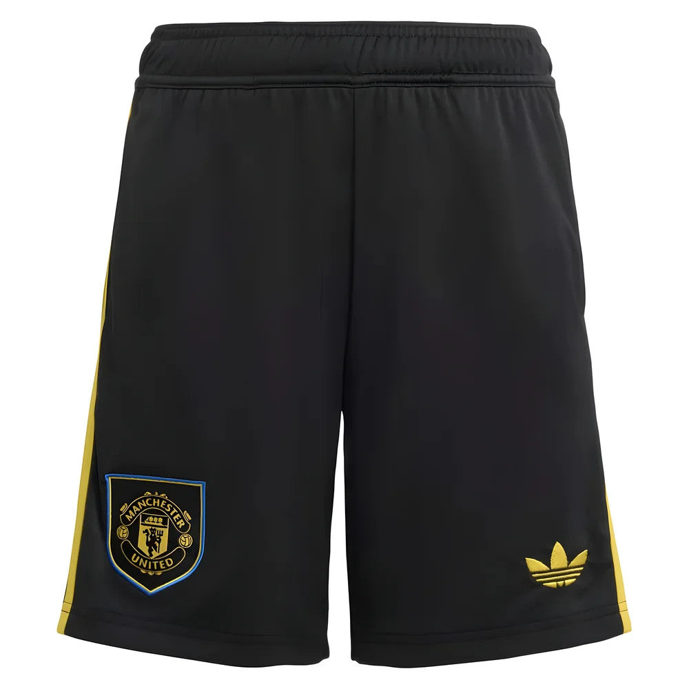2025-2026 Man Utd Third Shorts (Black) - Kids_2