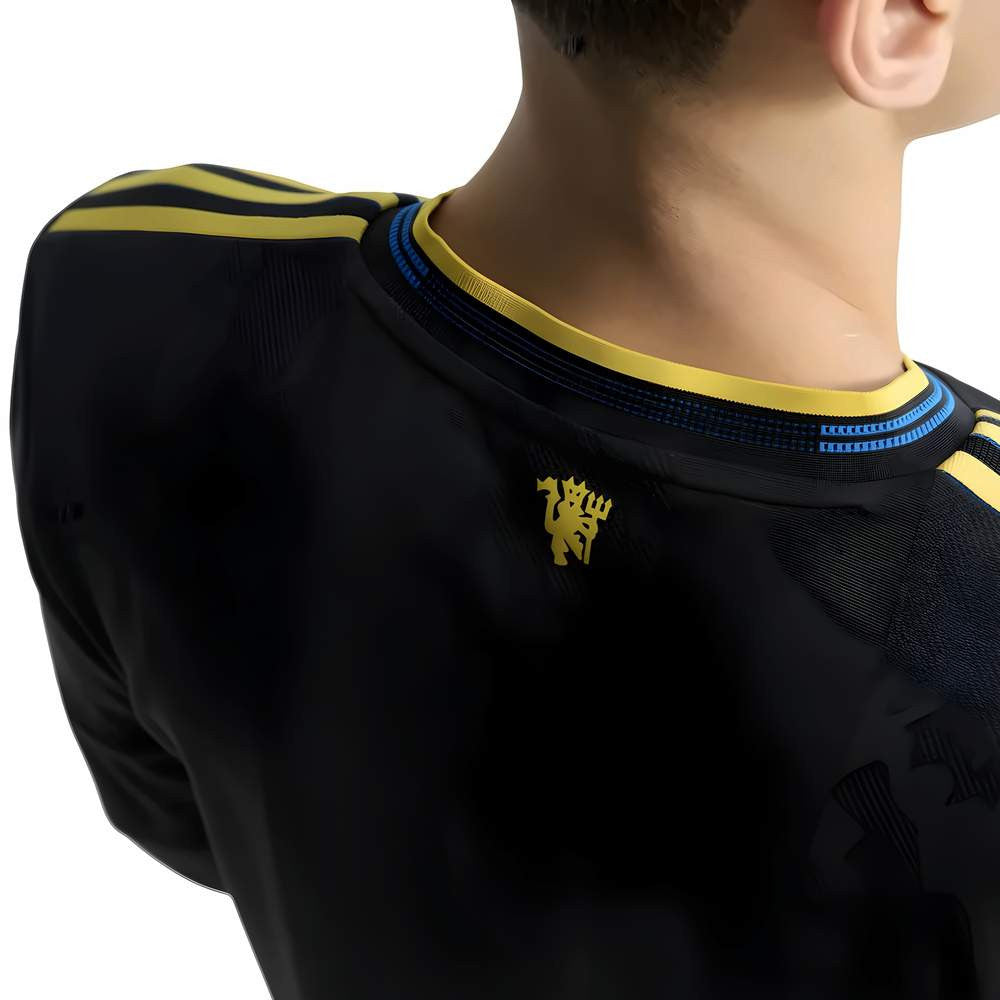 2025-2026 Man Utd Authentic Long Sleeve Third Shirt_3