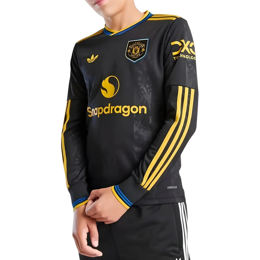 2025-2026 Man Utd Long Sleeve Third Shirt (Kids)_2