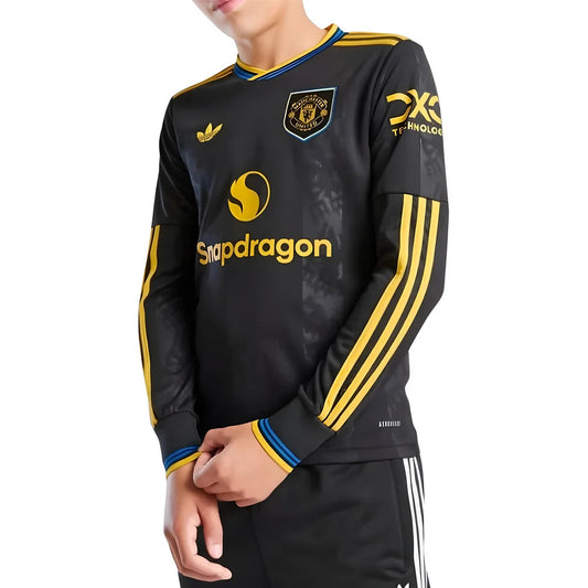 2025-2026 Man Utd Long Sleeve Third Shirt (Kids)_2