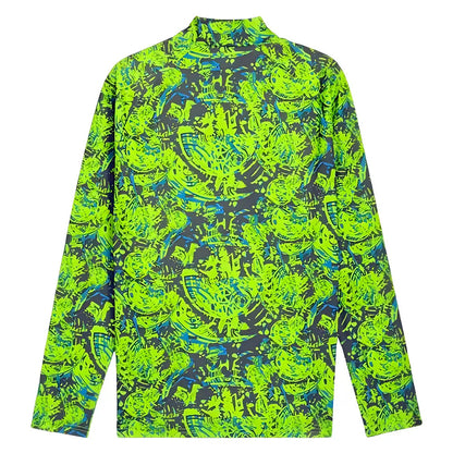 2025-2026 Man City Warm Up 1/4 Zip Top (Pro Green)_1