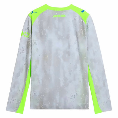 2025-2026 Man City Long Sleeve Third Shirt (Kids)_3