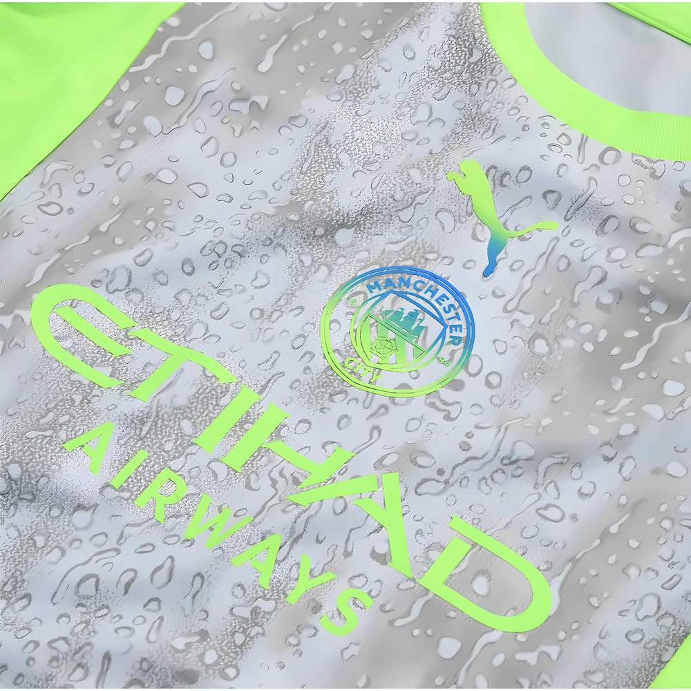 2025-2026 Man City Long Sleeve Third Shirt (Kids)_3