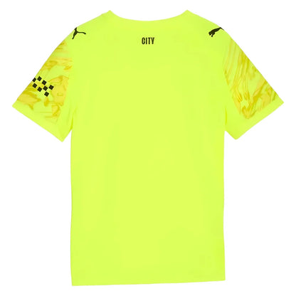 2025-2026 Man City Goalkeeper Third Shirt (Yellow) - Kids_1