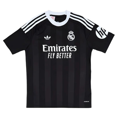2025-2026 Real Madrid Third Goalkeeper Youth Kit (Black)_2