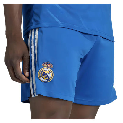 2025-2026 Real Madrid Third Shorts (Blue)_2