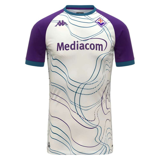 2025-2026 Fiorentina Pre Match Shirt (White-Violet)_3