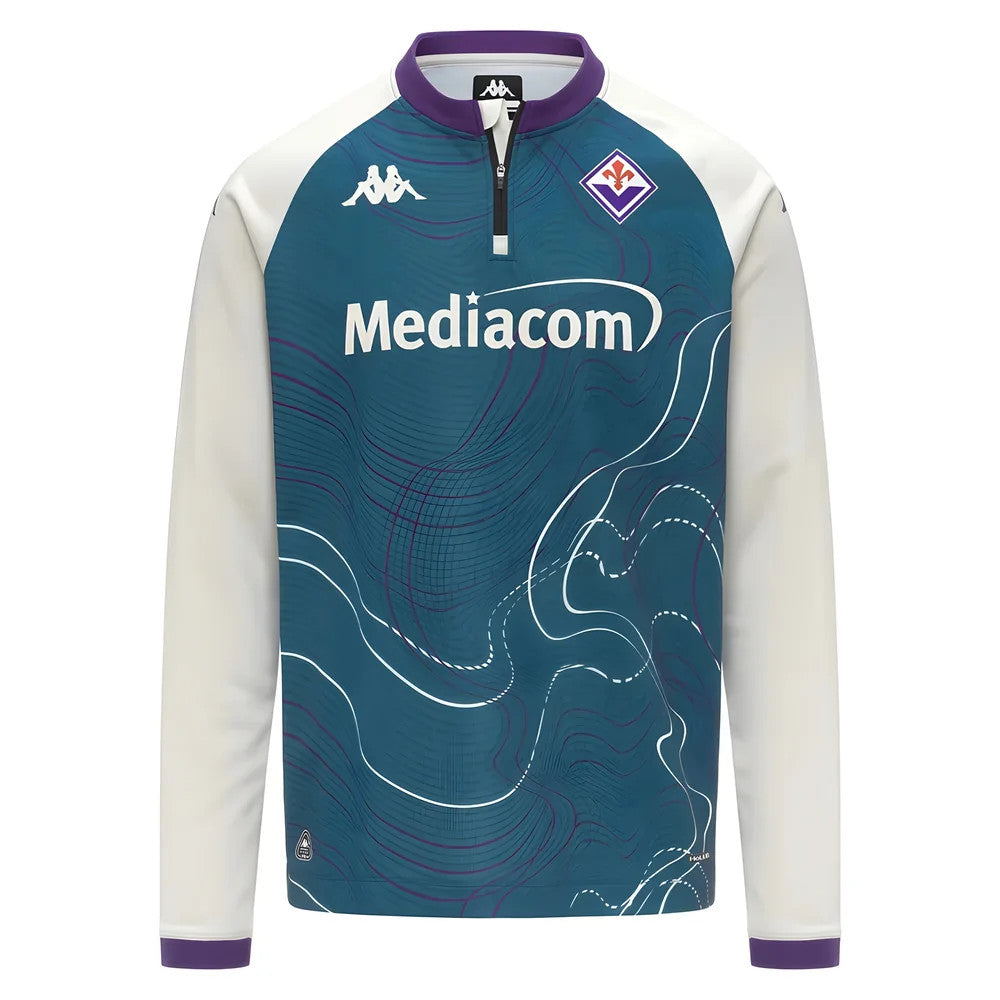 2025-2026 Fiorentina Pre Match Sweat Top (Turquoise)_2