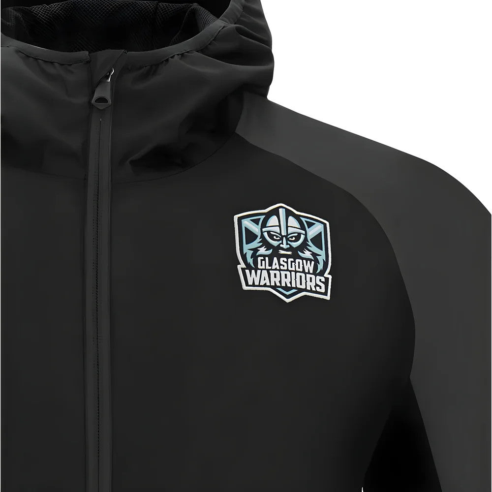 2025-2026 Glasgow Warriors Training Rain Jacket (Black)_3