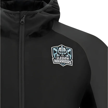 2025-2026 Glasgow Warriors Training Rain Jacket (Black)_3