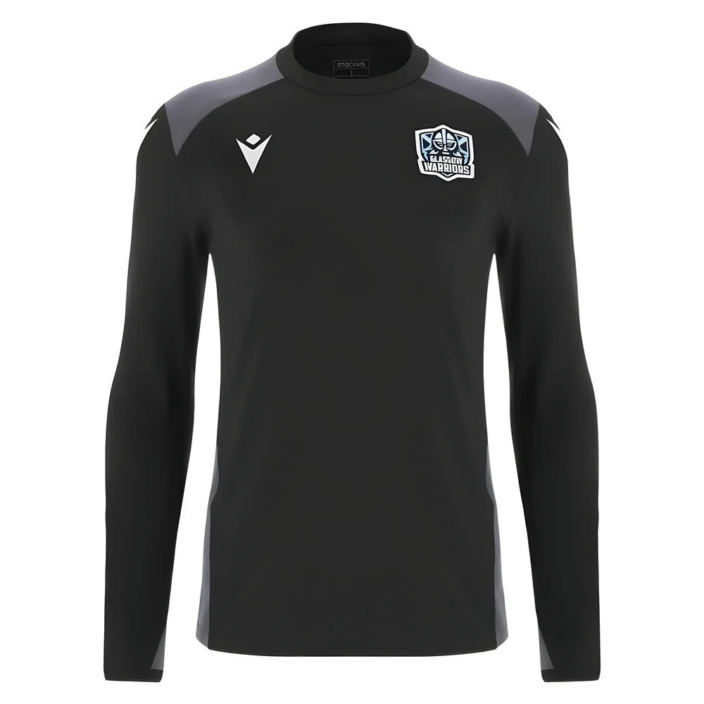 2025-2026 Glasgow Warriors Training Sweatshirt (Black)_3