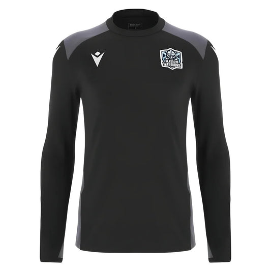 2025-2026 Glasgow Warriors Training Sweatshirt (Black)_3