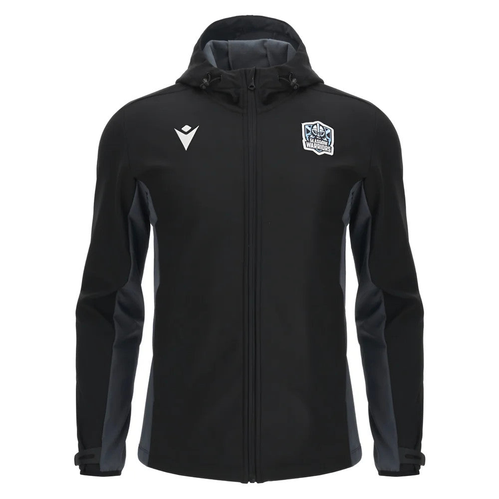 2025-2026 Glasgow Warriors Rugby Softshell (Black)_3