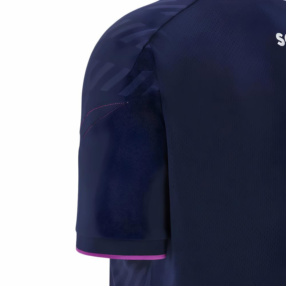 2025-2026 Scotland Rugby Travel Polo Shirt (Navy) - Kids_4