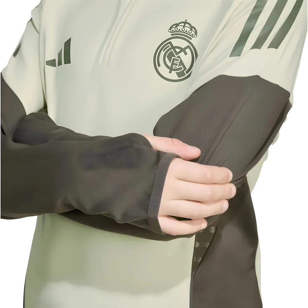 2025-2026 Real Madrid Training Top (Almost Lime) - Kids_2
