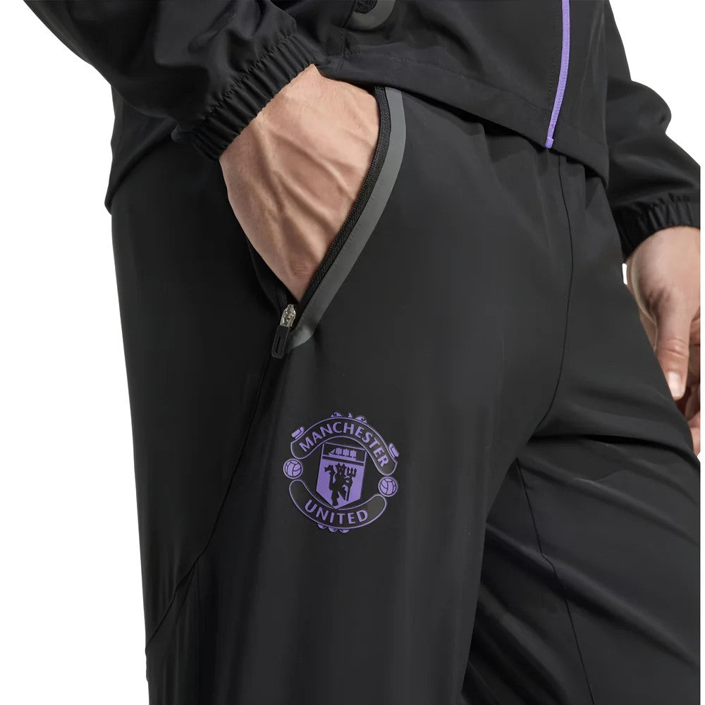 2025-2026 Man Utd Competition Vis Tech Pants (Black)_2