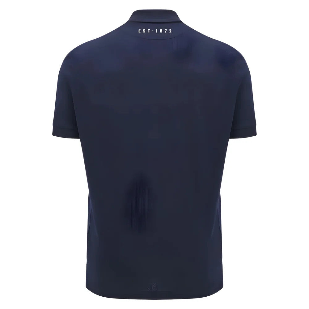 2025-2026 Edinburgh Rugby Travel Polo Shirt (Navy)_3