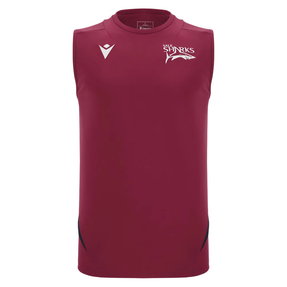 2025-2026 Sale Sharks Training Poly Sleeveless Shirt_3