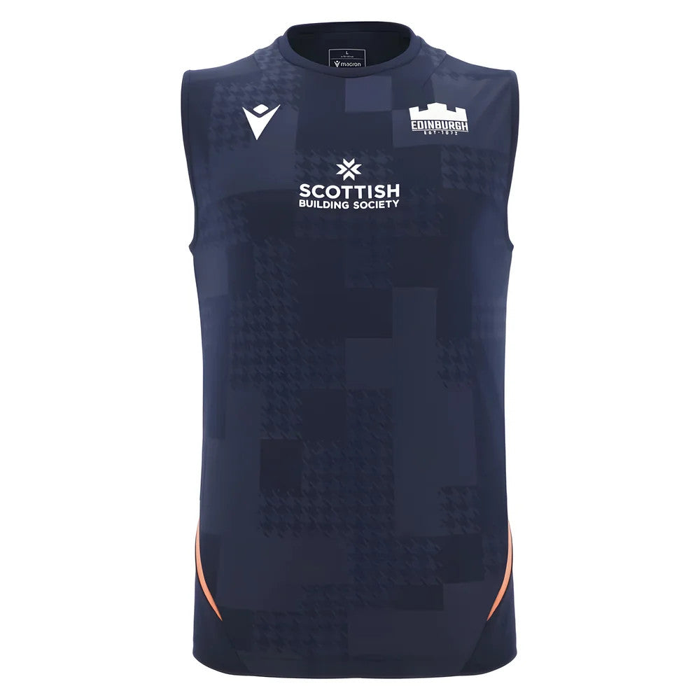 2025-2026 Edinburgh Rugby Sleeveless Shirt (Navy)_3