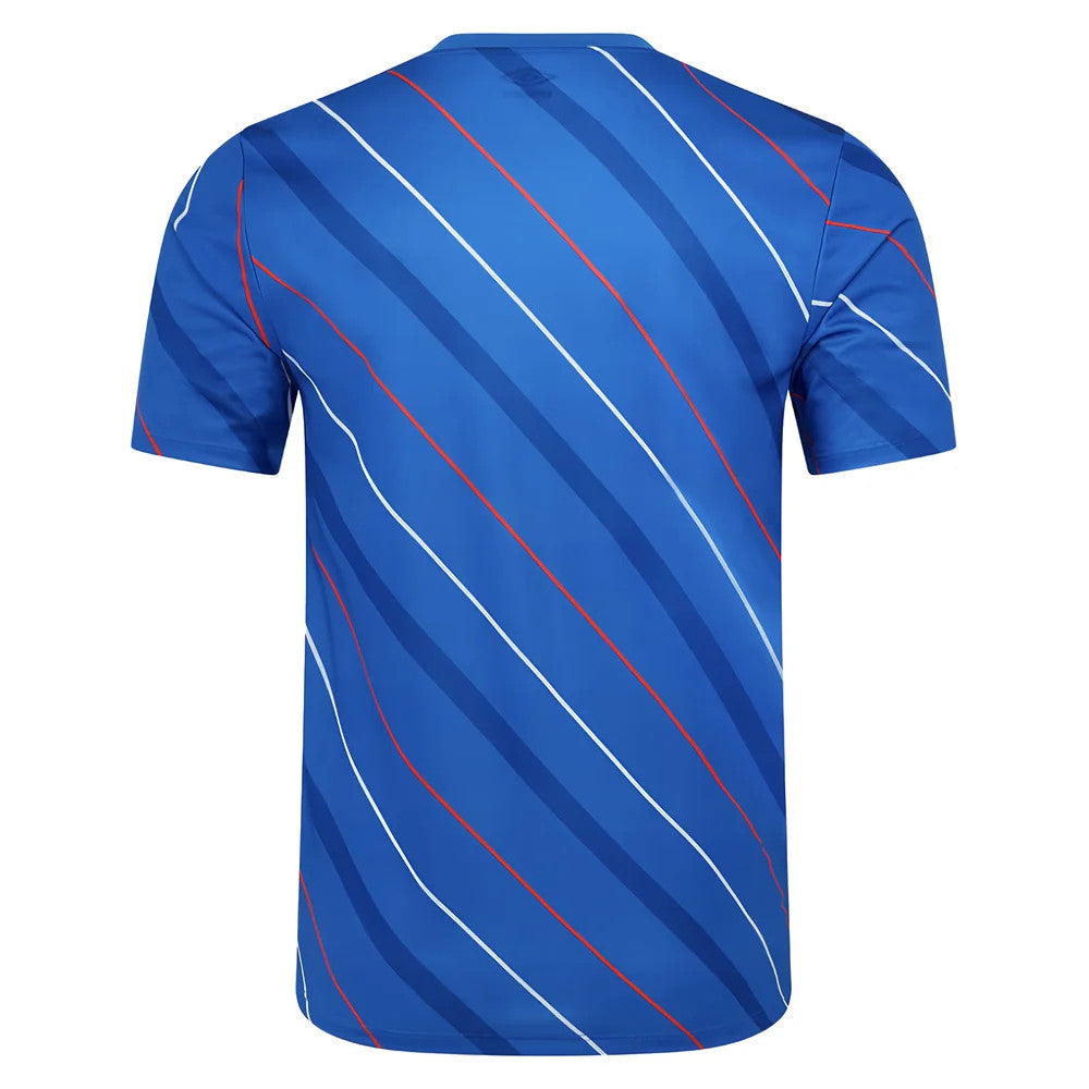2025-2026 Rangers Home Pre Match Short Sleeve Tee (Lapis Blue)_3